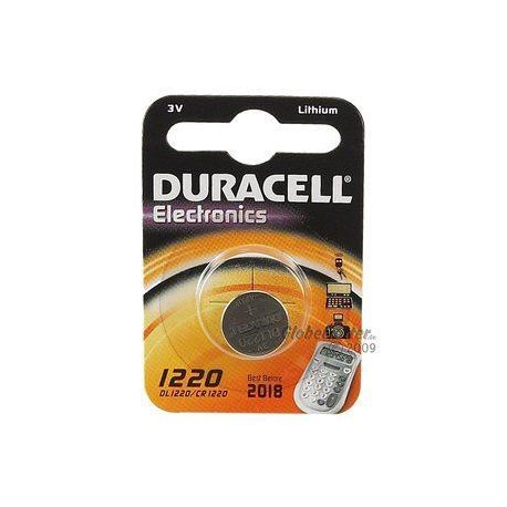 Duracell CR1220 Lithium-Knopfzelle 3V  Batterie