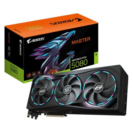 GIGABYTE GeForce RTX 5080 AORUS MASTER 16G  Grafikkarte