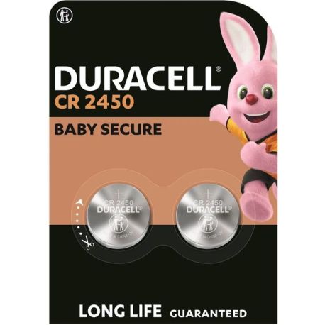 Duracell CR 2450 Lithium-Knopfzelle 3V  Batterie