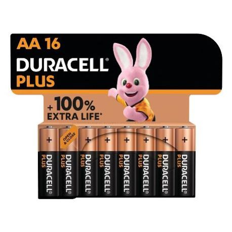Duracell Plus Alkaline Batterie  Mignon AA LR06 1 5V  Extra Life