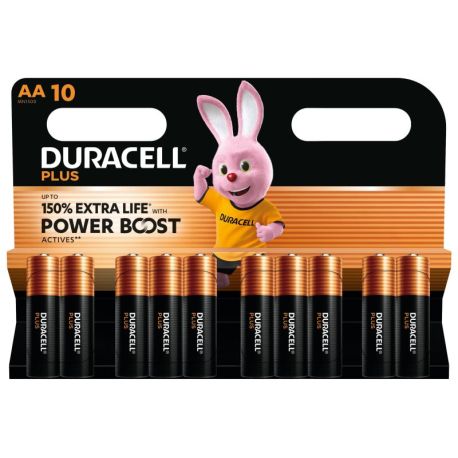 Duracell Plus Alkaline Batterie  Mignon AA LR06 1 5V  Extra Life