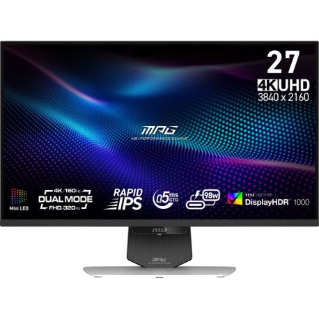 MSI MPG 274URDFWDE E16M QLED  Gaming-Monitor