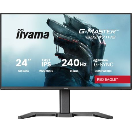 iiyama G-Master GB2471HS-B1 Red Eagle  Gaming-Monitor