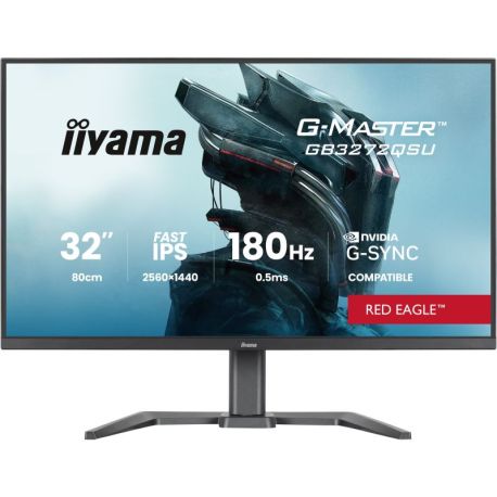 iiyama G-Master GB3272QSU-B1 Red Eagle  Gaming-Monitor