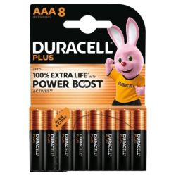 Duracell Plus Alkaline Batterie  Micro AAA LR03 1 5V  Extra Life