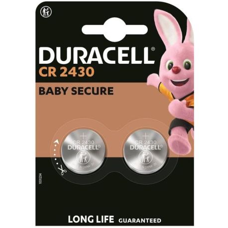 Duracell CR 2430 Lithium-Knopfzelle 3V  Batterie