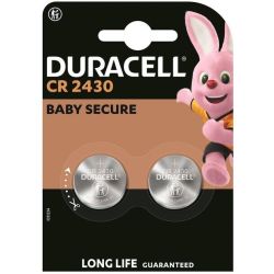 Duracell CR 2430 Lithium-Knopfzelle 3V  Batterie