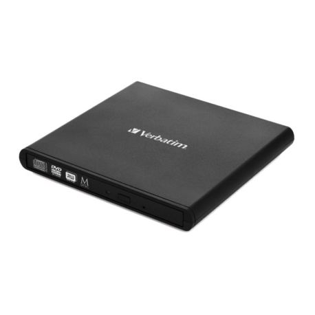 Verbatim Externer Slimline CD-DVD-Brenner  externer DVD-Brenner