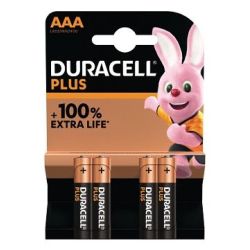 Duracell Plus Alkaline Batterie  Micro AAA LR03 1 5V  Extra Life