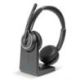 Lindy L118 Kabelloses BÃ¼ro-Headset mit Ladestation (20450)